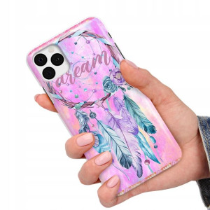 Etui do iPHONE 11 PRO MAX Case BOHO Leaves Wzory