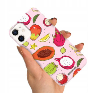 Etui do iPHONE 12 MINI Case Owocowe Love Top Wzory