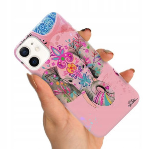 Etui do iPHONE 12 MINI Obudowa Case Wzory + SZKŁO