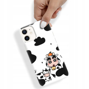 Etui do iPHONE 12 MINI Obudowa KRÓWKA COW Wzory