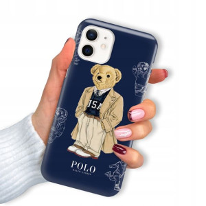 Etui do iPHONE 12 Obudowa Case Miś Bearbrick Wzory