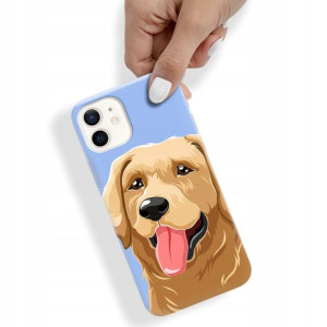 Etui do iPHONE 12 Obudowa Pieski Kotki Top Wzory