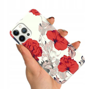 Etui do iPHONE 12 PRO MAX Obudowa Wzory + SZKŁO