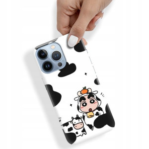 Etui do IPHONE 13 PRO Obudowa KRÓWKA COW Top Wzory