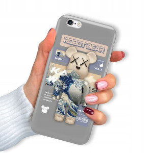 Etui do iPHONE 6 PLUS Case Top Miś Bearbrick Wzory