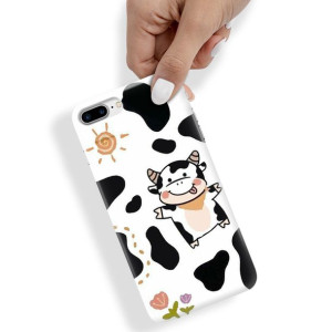Etui do iPHONE 7/8 PLUS Obudowa KRÓWKA COW Wzory