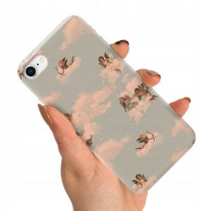 Etui do iPHONE SE 2020 Angel Aniołki Obudowa Wzory