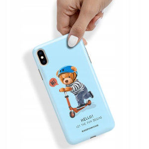 Etui do iPHONE XS MAX Obudowa TEDDY Misie Wzory