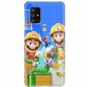 Etui Anti-Shock do SAMSUNG A71 5G Anime Wzory