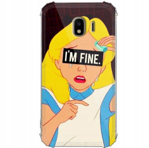 Etui Anti-Shock do SAMSUNG J4 2018 Princess Wzory