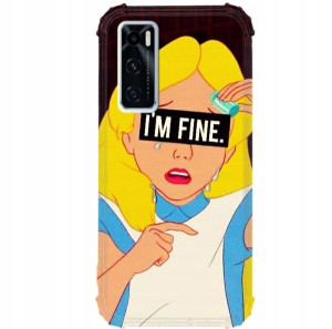 Etui Anti-Shock do VIVO V20 SE Księżniczki Wzory