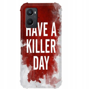Etui ANTISHOCK do OPPO A96 4G Case Seriale Wzory