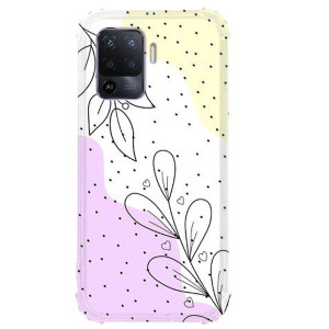 Etui ANTISHOCK do OPPO RENO 5 LITE Modne Wzory