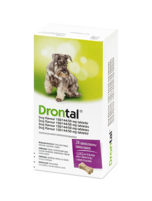 Drontal Dog Flavour 24 Tabletki