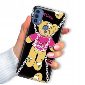 Etui do MOTOROLA E40 Case Top Miś Bearbrick Wzory