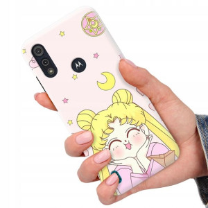 Etui do MOTOROLA E6S 2020 Manga ANIME Modne Wzory