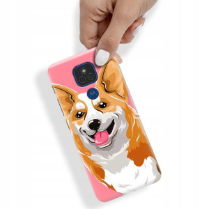 Etui do MOTOROLA E7 PLUS Case Pieski Kotki Wzory