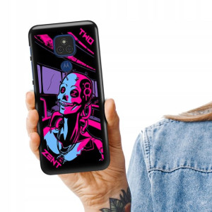 Etui do MOTOROLA E7 PLUS Obudowa Case NEON Wzory