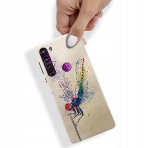 Etui do MOTOROLA EDGE Case Motyle Butterfly Wzory