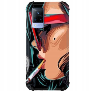 Etui AntiShock do VIVO V21 5G Obudowa Męskie Wzory