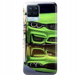 Etui Clear 2mm Do REALME 8 Motoryzacyjne Top Wzory
