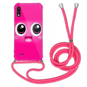 Etui Crossbody Róż do LG K22 PLUS Case Mix Wzory