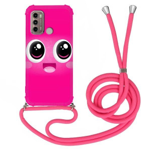 Etui Crossbody Róż do MOTOROLA G60 Case Mix Wzory
