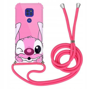 Etui Crossbody Róż do MOTOROLA G9 PLAY Mix Wzory