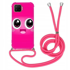 Etui Crossbody Róż do OPPO A73 Obudowa Mix Wzory