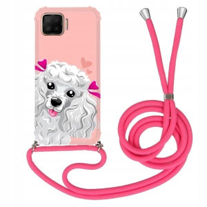 Etui Crossbody Róż do OPPO F17 Obudowa Mix Wzory