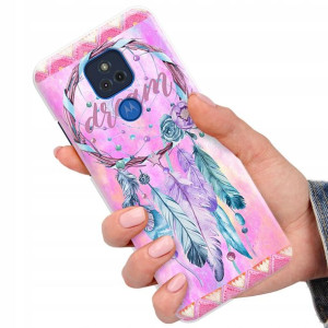 Etui do MOTOROLA G PLAY 2021 Top BOHO Leaves Wzory