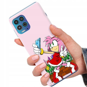 Etui do MOTOROLA G100 Case SONIC Błyskawica Wzory