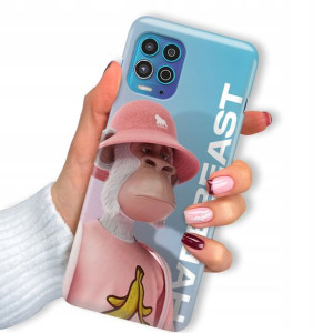 Etui do MOTOROLA G100 Case Top Miś Bearbrick Wzory