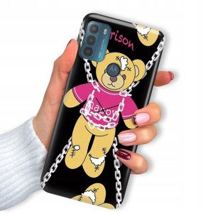 Etui do MOTOROLA G50 Case Top Miś Bearbrick Wzory
