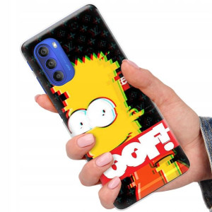 Etui do MOTOROLA G51 5G Anime Trasher Męskie Wzory