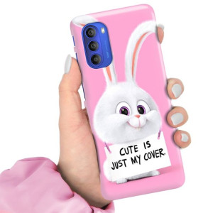 Etui do MOTOROLA G51 5G Case CHIBI LAMA TOP Wzory