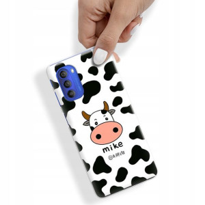 Etui do MOTOROLA G51 5G Case KRÓWKI MOO TOP Wzory