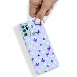 Etui do MOTOROLA G60s Case Motyle Butterfly Wzory