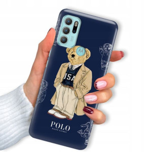 Etui do MOTOROLA G60s Case Top Miś Bearbrick Wzory