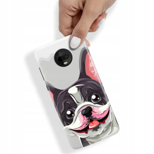 Etui do MOTOROLA G7 Case Pieski Kotki Top Wzory