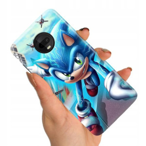 Etui do MOTOROLA G7 Case SONIC Błyskawica Wzory