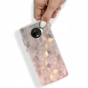 Etui do MOTOROLA G7 Marmurki Obudowa Case Wzory