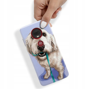 Etui do MOTOROLA G7 PLUS Case Pieski Kotki Wzory