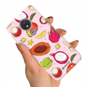 Etui do MOTOROLA G7 POWER Case Owocowe Love Wzory