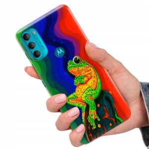 Etui do MOTOROLA G71 5G Case Kosmos Space Wzory