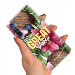 Etui do MOTOROLA G8 Case Owocowe Love Top Wzory