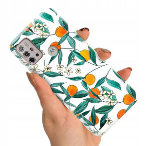 Etui do MOTOROLA MOTO G30 Obudowa Wzory + SZKŁO