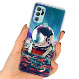 Etui do MOTOROLA MOTO G60s Case Kosmos Space Wzory