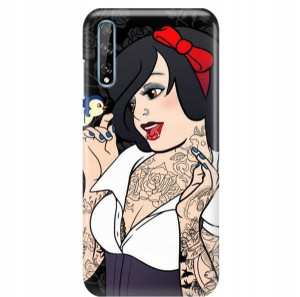 Etui Do HUAWEI Y8P Hardkorowe Księżniczki Wzory