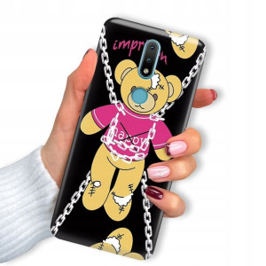 Etui do NOKIA 2.4 Obudowa Case Miś Bearbrick Wzory